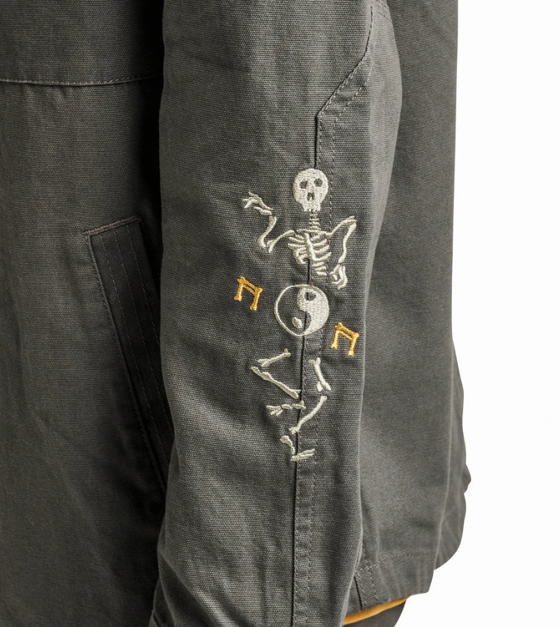 HEBRIDES UNLINED -  CHARCOAL KAMPAI