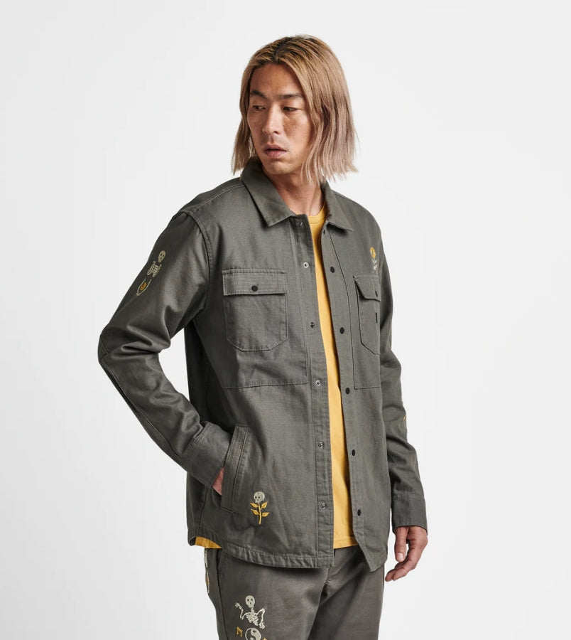 HEBRIDES UNLINED -  CHARCOAL KAMPAI