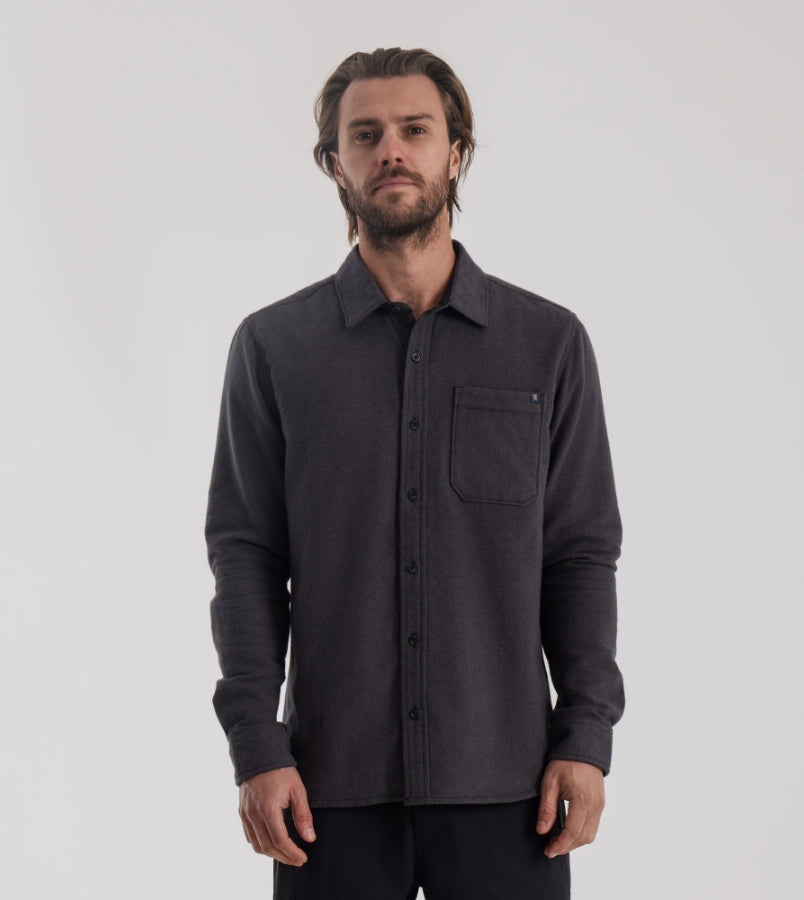CROSSROADS FLANNEL - CHARCOAL