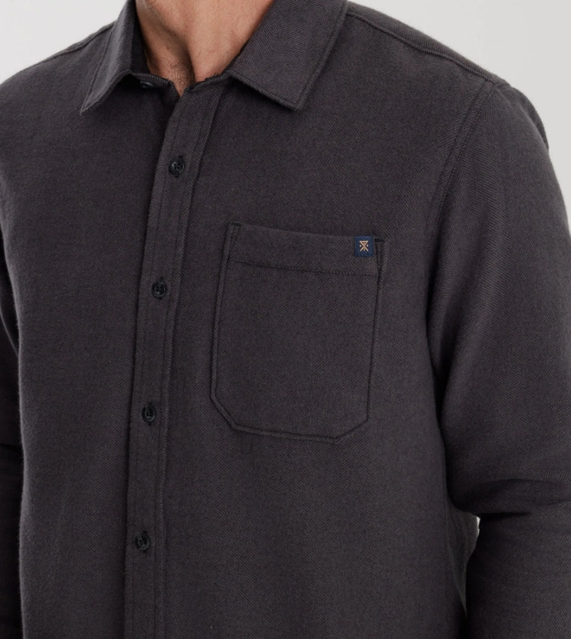 CROSSROADS FLANNEL - CHARCOAL
