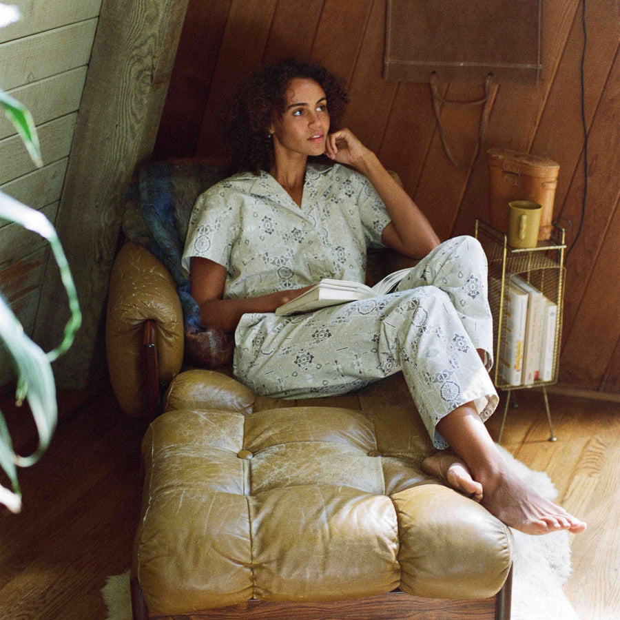 LAYOVER SS JUMPSUIT -  STONE