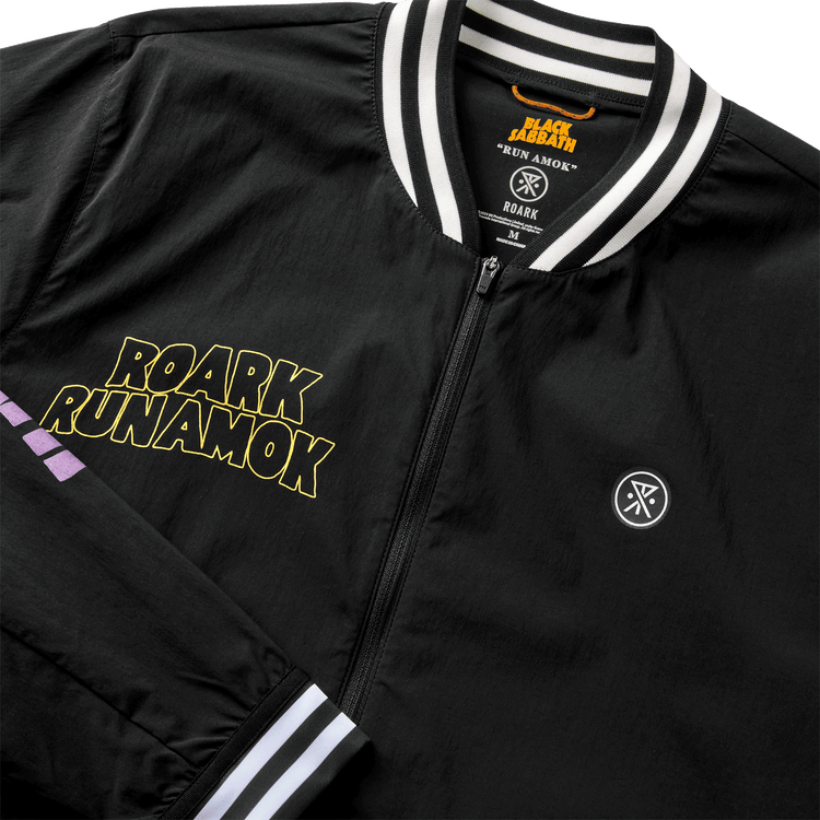 BLACK SABBATH ROADIE BOMBER -  BLACK