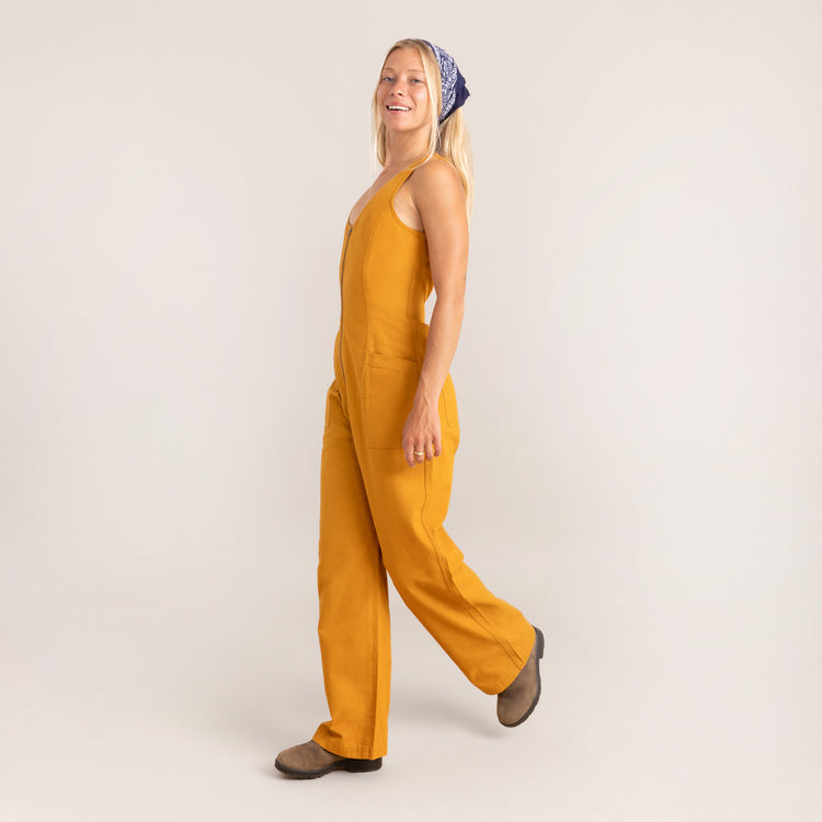 OUTBOUND JUMPSUIT -  MARIGOLD