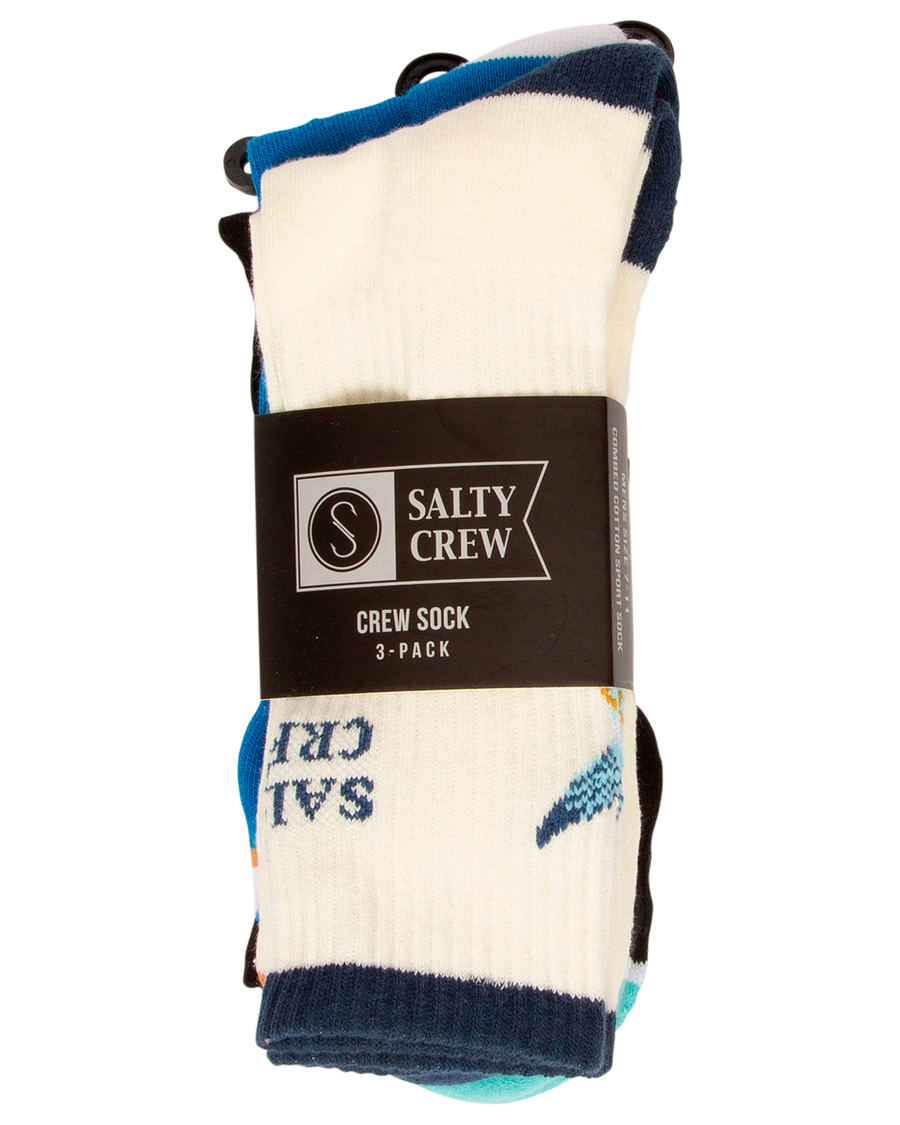 TAILED SOCK 3 PACK -  ASSORTED