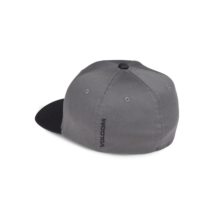 FULL STONE FLEXFIT HAT - ASPHALT BLACK