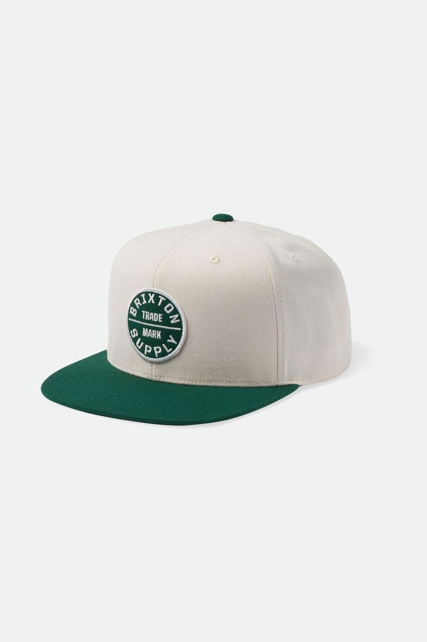 OATH III SNAPBACK -  WHITECAP/KELLY GREEN