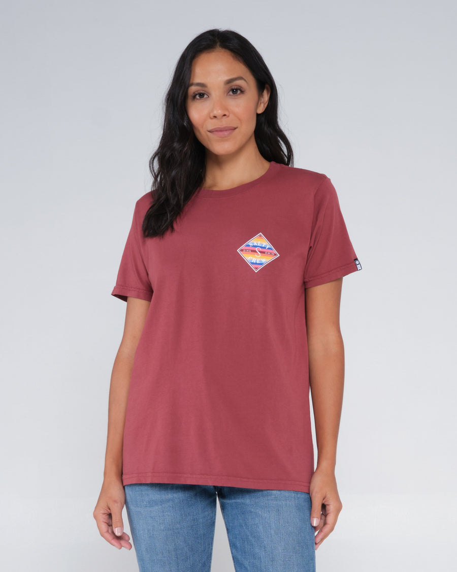 TIPPET FILL BOYFRIEND TEE -  SPICED