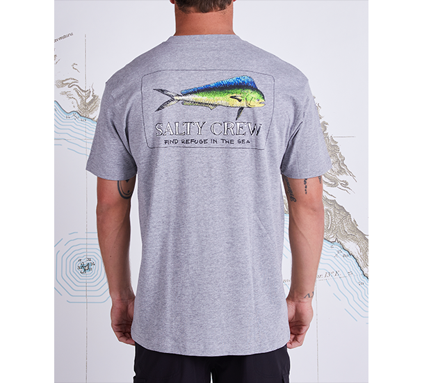 EL DORADO PREMIUM S/S TEE -  ATHLETIC HEATHER