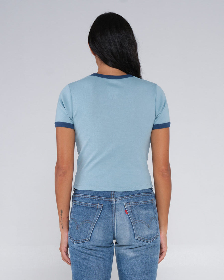 RETRO CATCH RINGER -  TIDAL BLUE