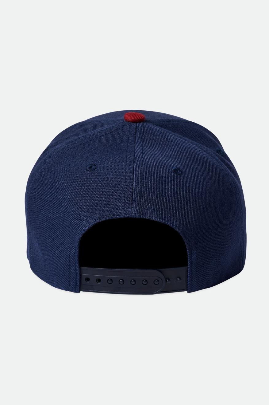 CREST C MP SNAPBACK -  WASHED NAVY/ISLAND BERRY