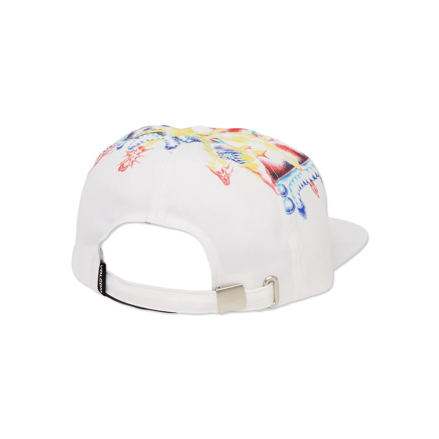 FA SAM RYSER ADJ HAT - WHITE