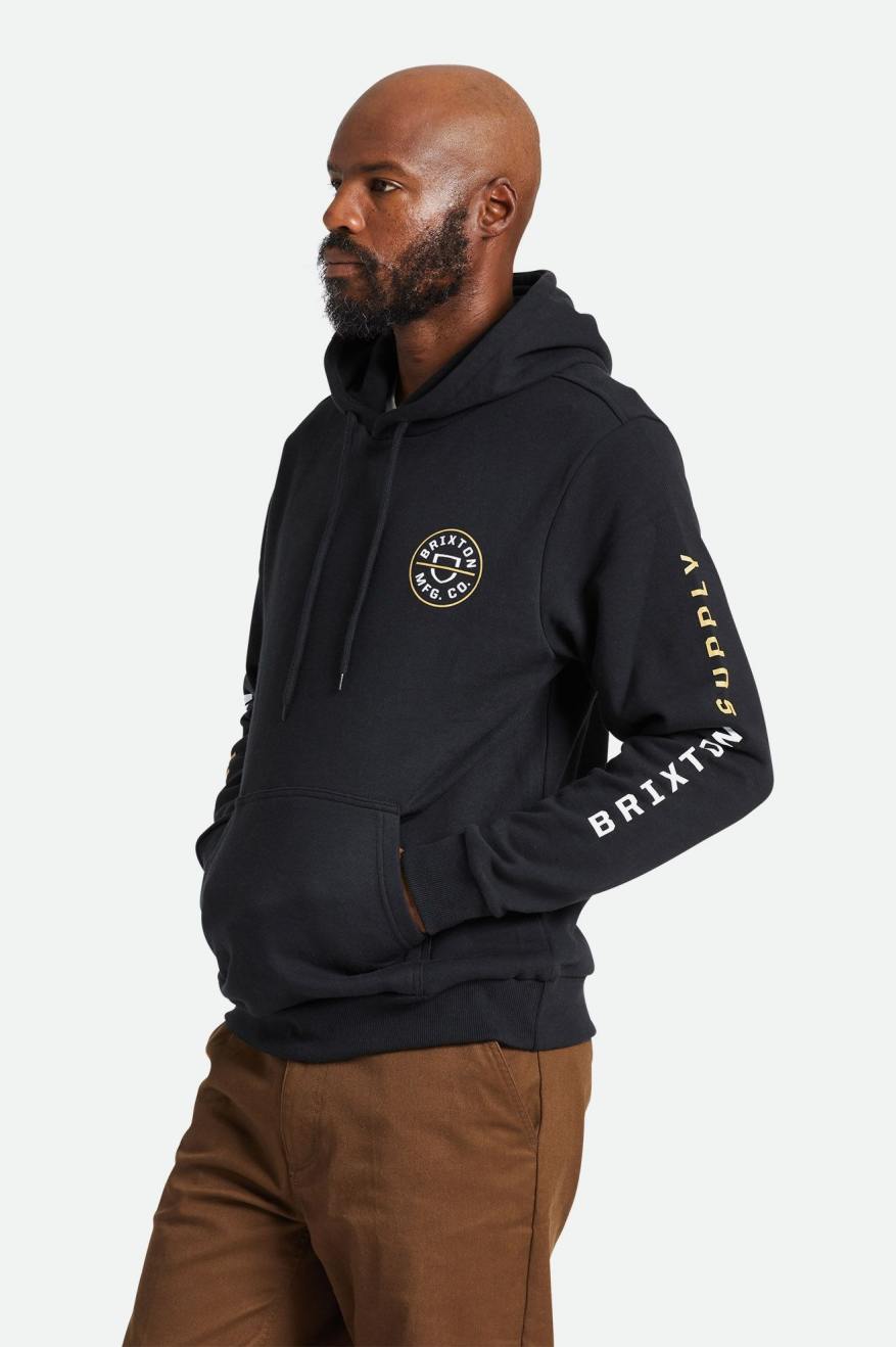 CREST HOOD -  BLACK/ANTELOPE/WHITE
