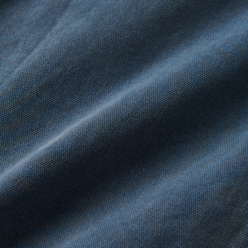 HEBRIDES UNLINED -  BLUE GREY HAMA WASH