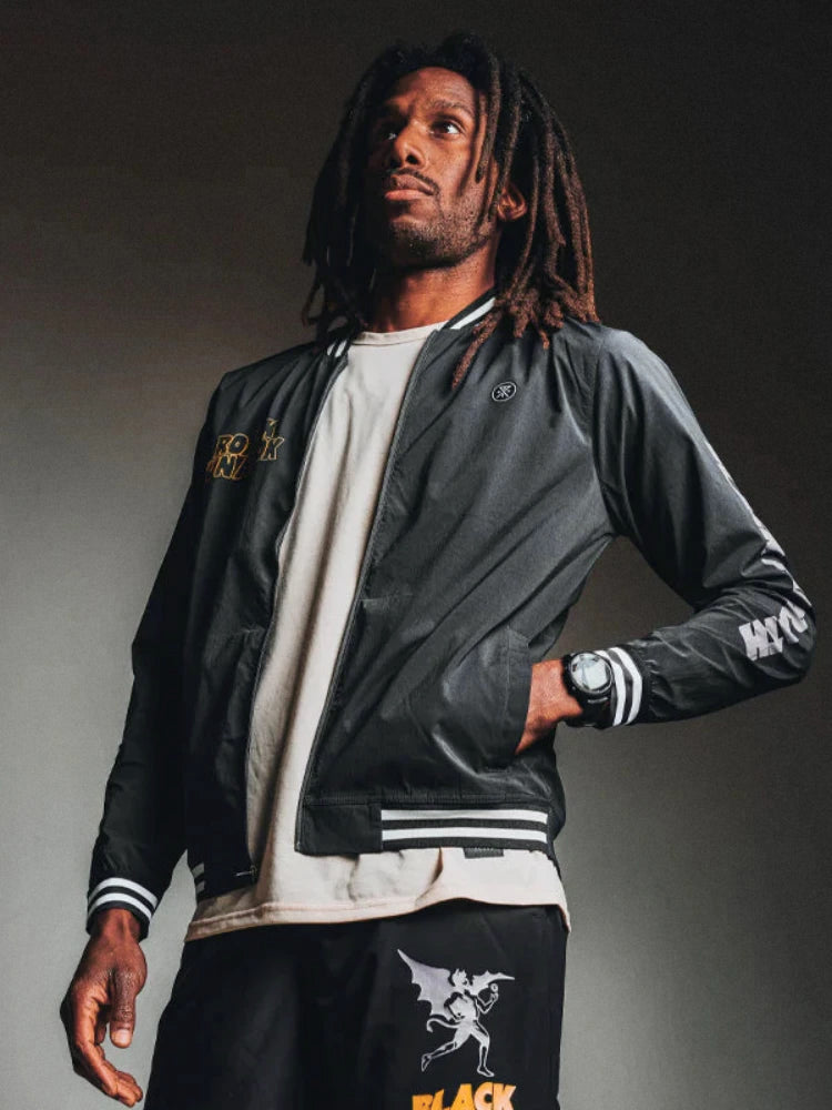 BLACK SABBATH ROADIE BOMBER -  BLACK