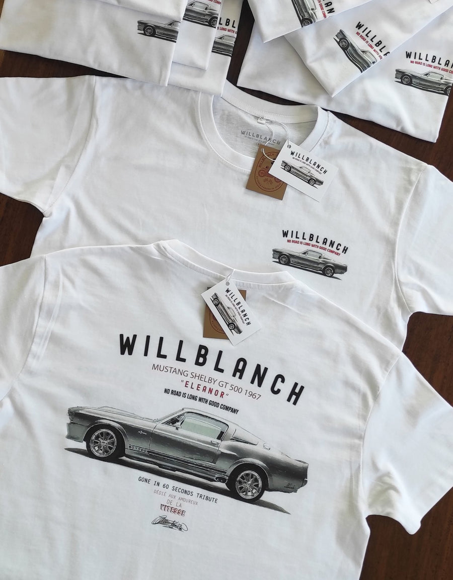 MUSTANG -  WHITE